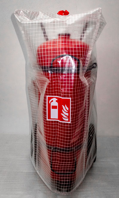 Cover for Minimax PU50/10m fire extinguisher 50 kg.